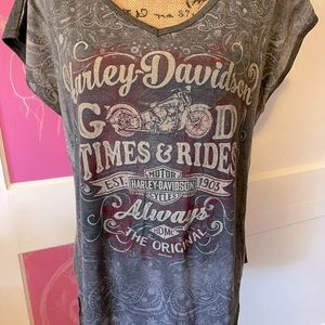 Harley Davidson ladies top